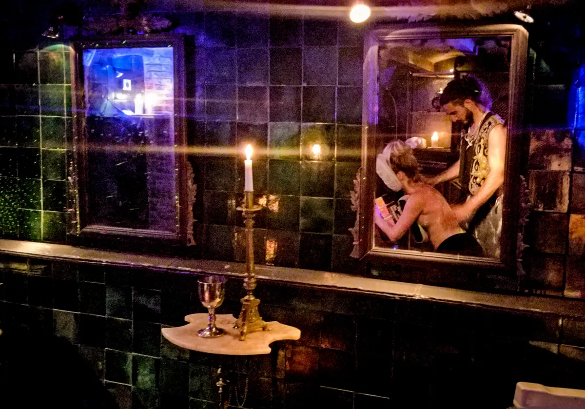 Massage bij kaarslicht locatie